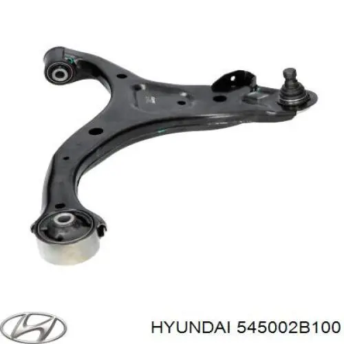 Важіль передньої підвіски нижній, лівий 545002B100 Hyundai/Kia