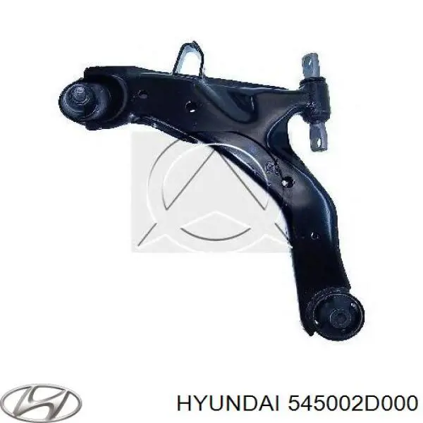 545002D000 Hyundai/Kia важіль передньої підвіски нижній, лівий
