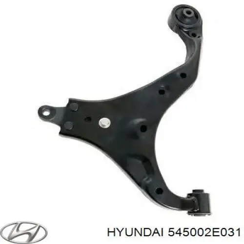 Важіль передньої підвіски нижній, лівий 545002E031 Hyundai/Kia