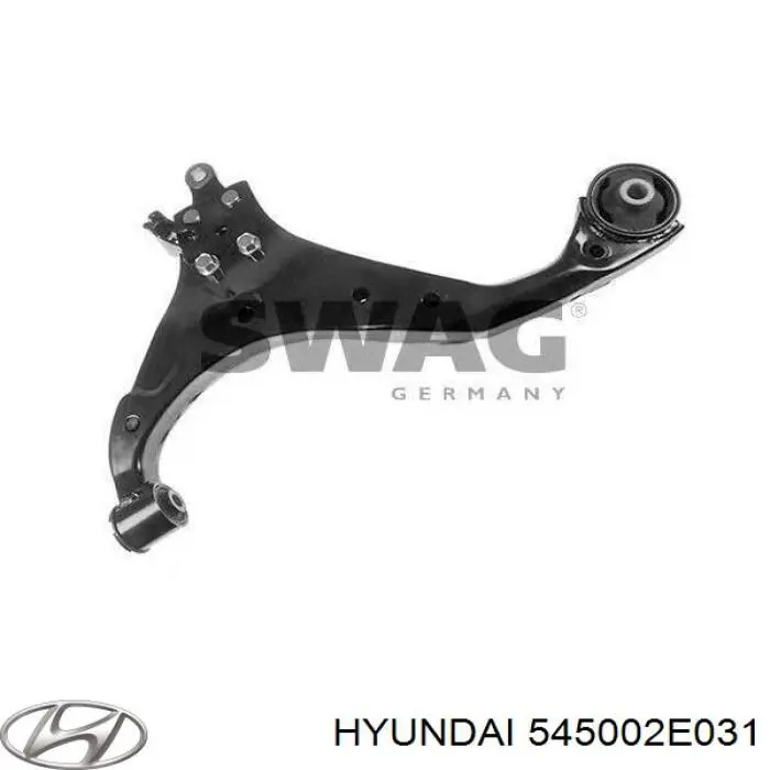 545002E031 Hyundai/Kia Поперечний важіль