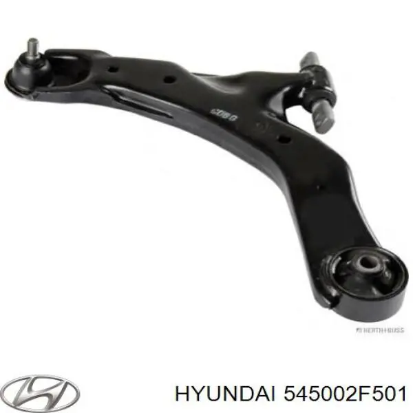 Купити 545002F501 Hyundai/Kia Лівий важіль передній нижній підвіски