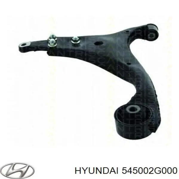 Важіль передньої підвіски нижній, лівий 545002G101 Hyundai/Kia