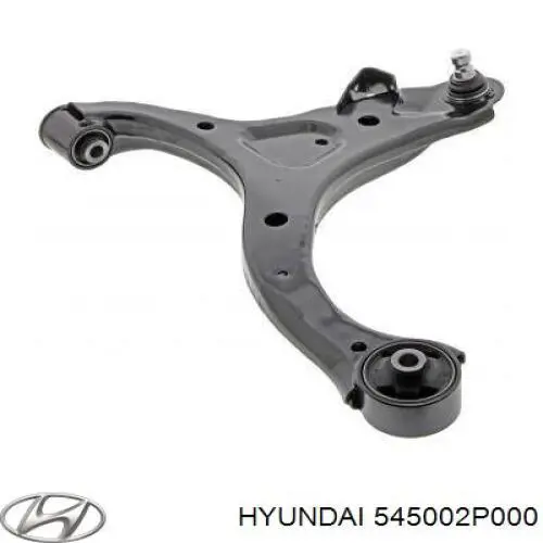 Важіль передньої підвіски нижній, лівий 545002P000 Hyundai/Kia