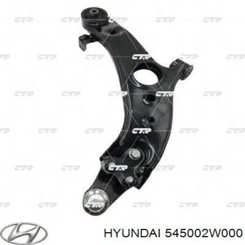Важіль передньої підвіски нижній, лівий 545002W000 Hyundai/Kia