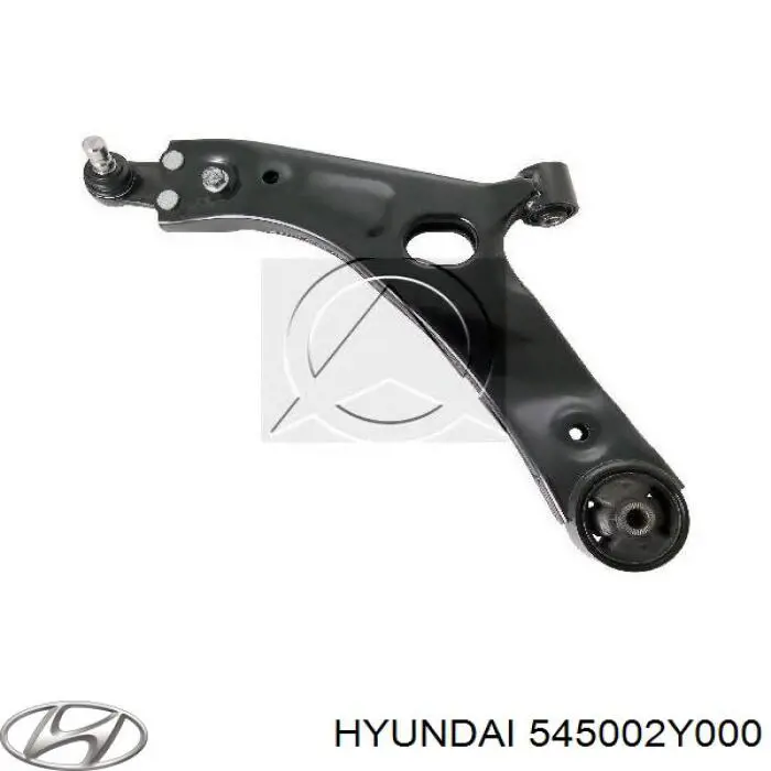 Важіль передньої підвіски нижній, лівий 545002Y000 Hyundai/Kia