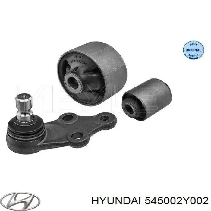 545002Y002 Hyundai/Kia важіль передньої підвіски нижній, лівий