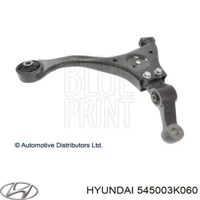 Важіль передній лівий Hyundai/Kia 545003K060 ціна, від 51.69 USD