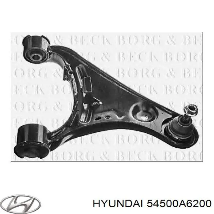 Важіль передній лівий Hyundai/Kia 54500A6200 ціна, від 36.03 USD