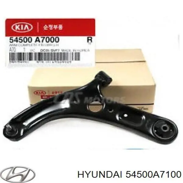 Важіль передній лівий Hyundai/Kia 54500A7000 ціна, від 42.88 USD