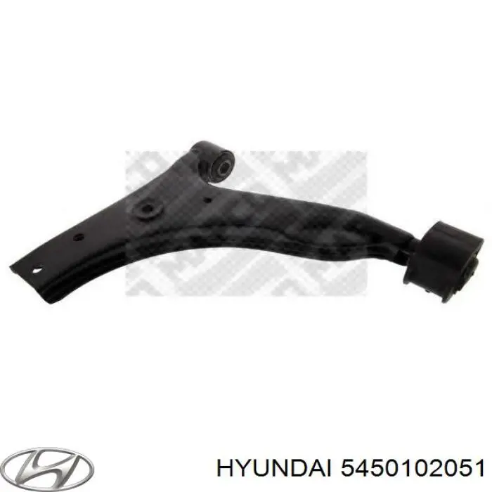 5450102000 Hyundai/Kia важіль передньої підвіски нижній, правий