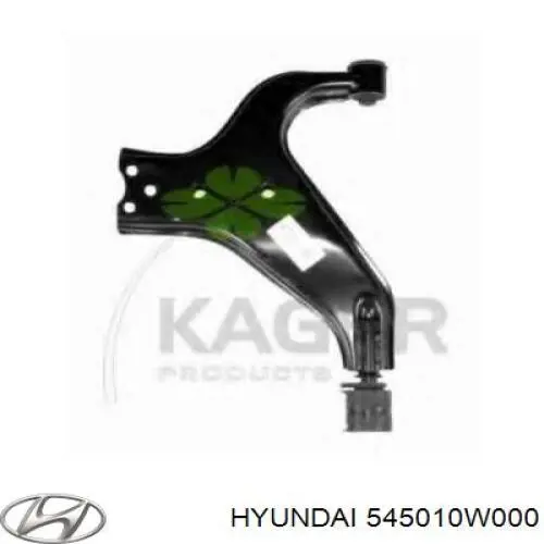 Важіль передній лівий Hyundai/Kia 545010W000 ціна, від 49.69 USD