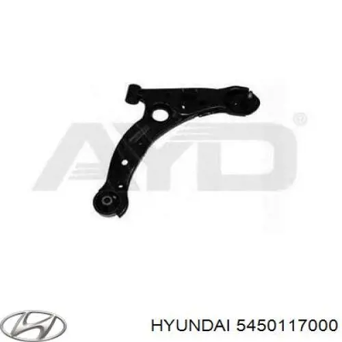 Важіль передньої підвіски нижній, правий Hyundai/Kia 5450117000 ціна, від 42.97 USD
