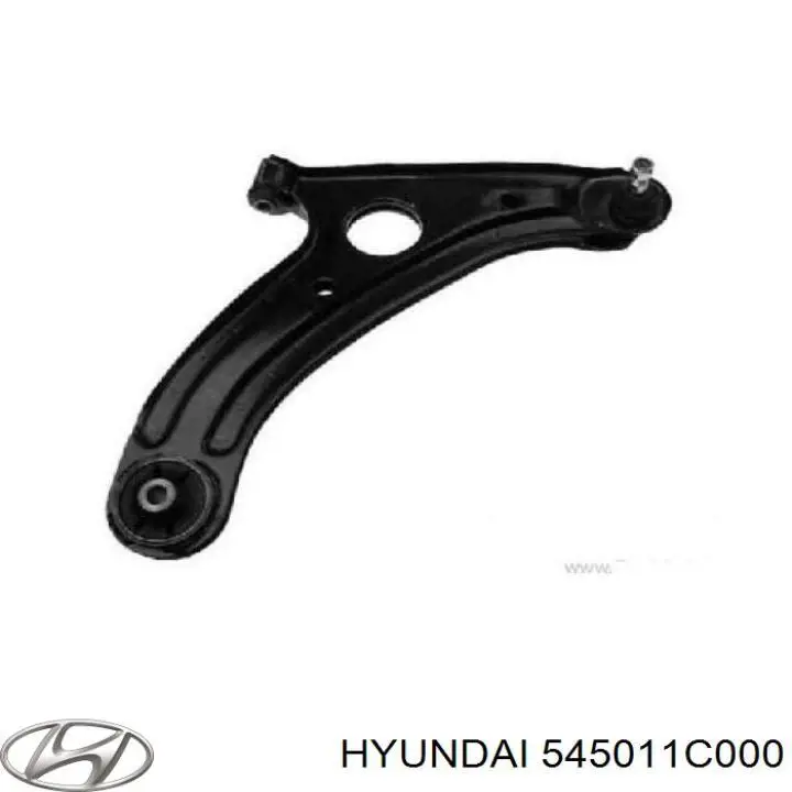 545011C000 Hyundai/Kia важіль передньої підвіски нижній, правий