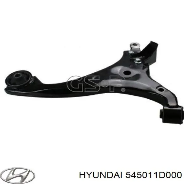 545011D000 Hyundai/Kia важіль передньої підвіски нижній, правий