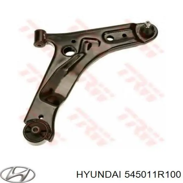 Важіль передньої підвіски нижній, правий 545011R100 Hyundai/Kia