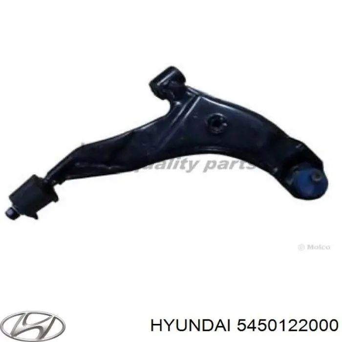Купити 5450122000 Hyundai/Kia Важіль передньої підвіски нижній, правий