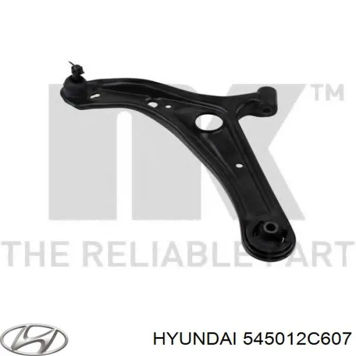 Купити 545012C607 Hyundai/Kia Важіль передньої підвіски нижній, правий