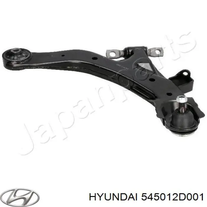 Важіль передньої підвіски нижній, правий 545012D002DS Hyundai/Kia