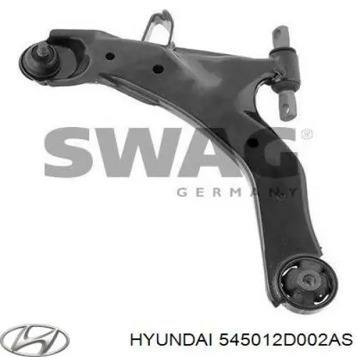 Купити 545012D002AS Hyundai/Kia Важіль передньої підвіски нижній, правий