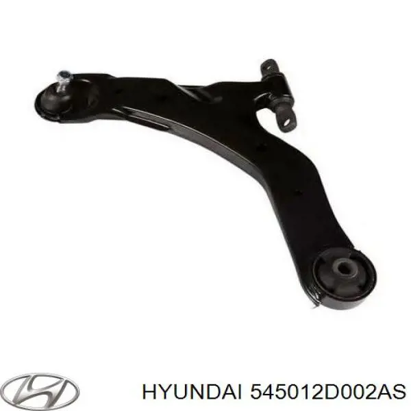 Важіль передньої підвіски нижній, правий 545012D002AS Hyundai/Kia