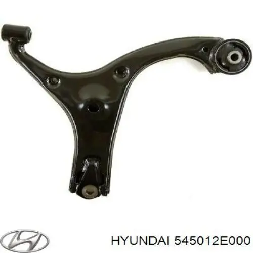 Важіль передньої підвіски нижній, правий 545012E000 Hyundai/Kia