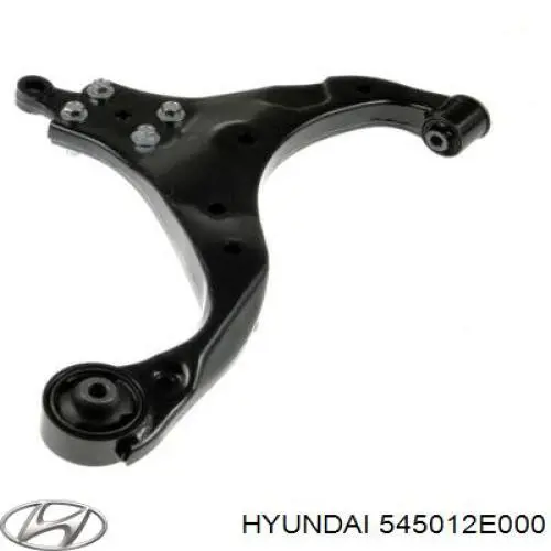 Правий важіль передній нижній підвіски Hyundai/Kia 545012E000