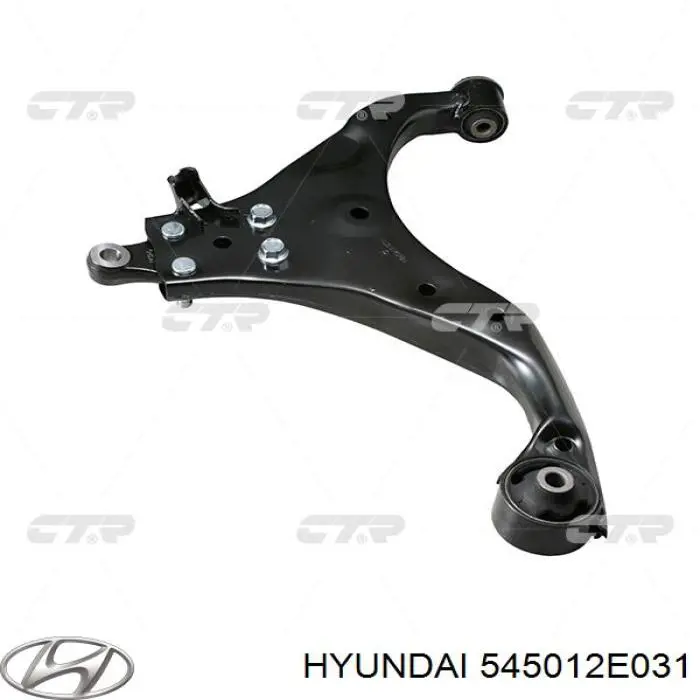 Важіль передньої підвіски нижній, правий Hyundai/Kia 545012E031 ціна, від 86.72 USD