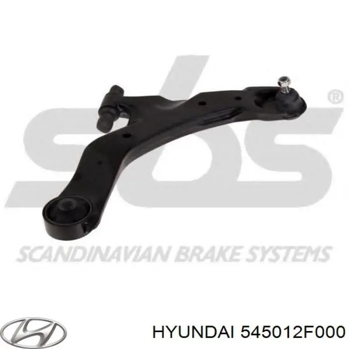 Купити 545012F000 Hyundai/Kia Важіль передньої підвіски нижній, правий