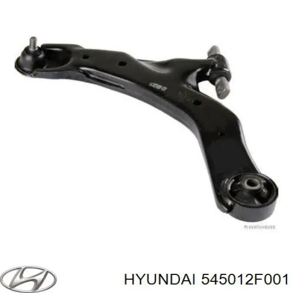 Важіль передньої підвіски нижній, правий Hyundai/Kia 545012F001 ціна, від 34.21 USD