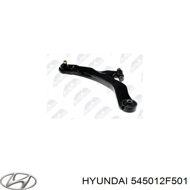 Важіль передньої підвіски нижній, правий Hyundai/Kia 545012F501 ціна, від 44.84 USD