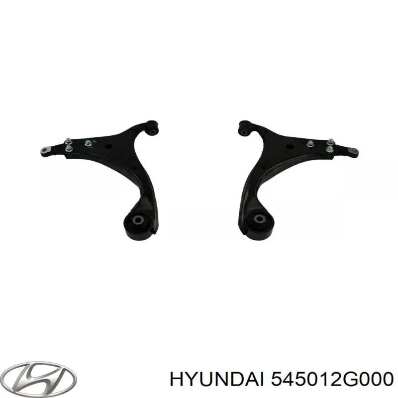 Важіль передньої підвіски нижній, правий Hyundai/Kia 545012G000 ціна, від 33.40 USD