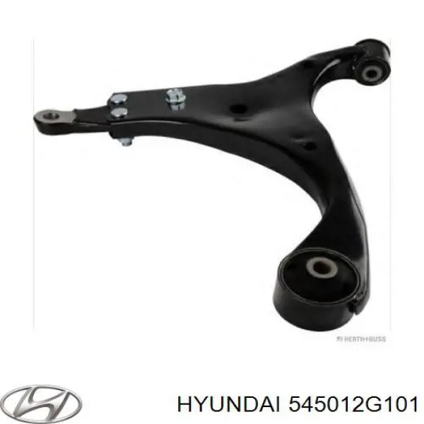Важіль передньої підвіски нижній, правий Hyundai/Kia 545012G101 ціна, від 31.67 USD