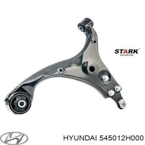 Купити 545012H000 Hyundai/Kia Важіль передньої підвіски нижній, правий