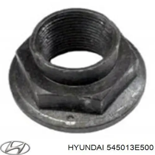 545013E500 Hyundai/Kia Гайка болта кріплення переднього важеля, нижнього