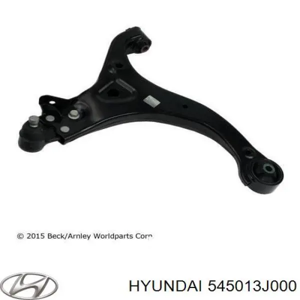 Важіль передньої підвіски нижній, правий Hyundai/Kia 545013J000 ціна, від 52.57 USD