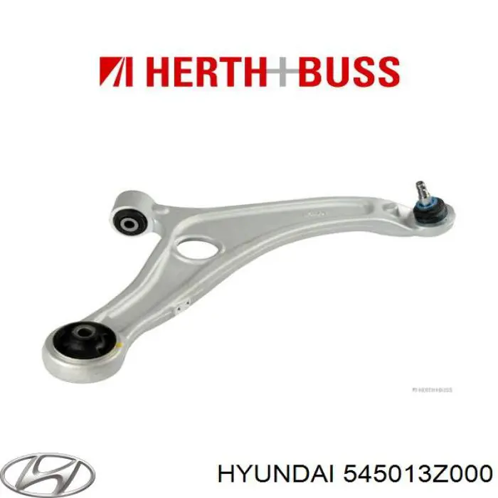 Важіль передньої підвіски нижній, правий Hyundai/Kia 545013Z000 ціна, від 121.11 USD