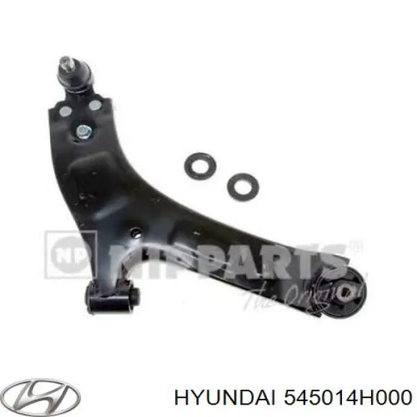 545014H000 Hyundai/Kia Важіль передньої підвіски нижній, правий
