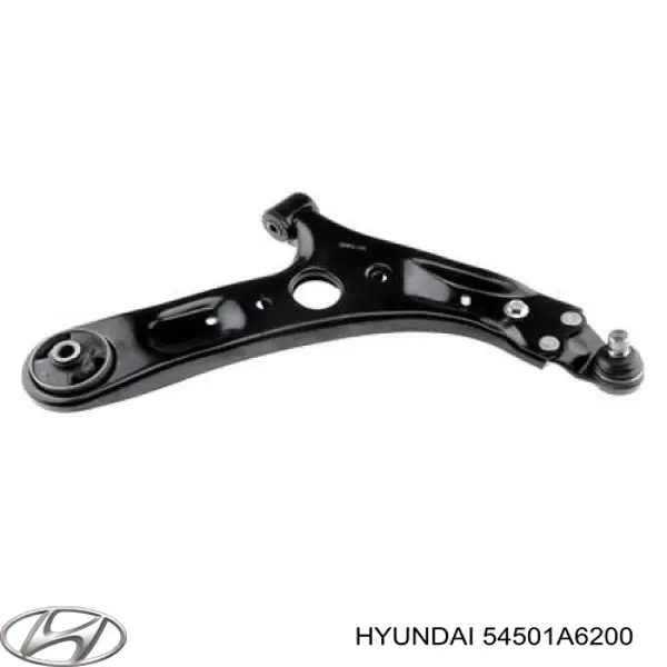 Важіль передньої підвіски нижній, правий 54501A6200 Hyundai/Kia