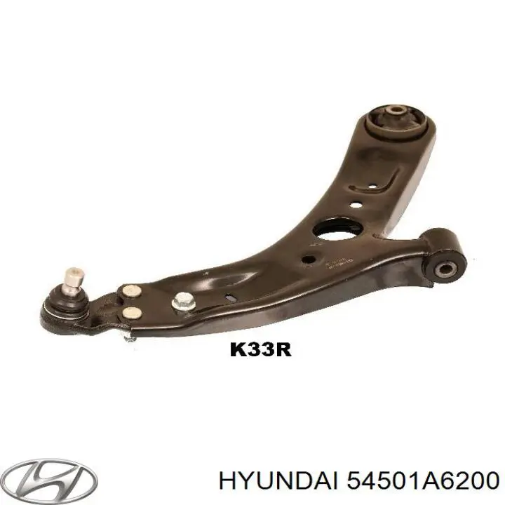 54501A6200 Hyundai/Kia важіль передньої підвіски нижній, правий