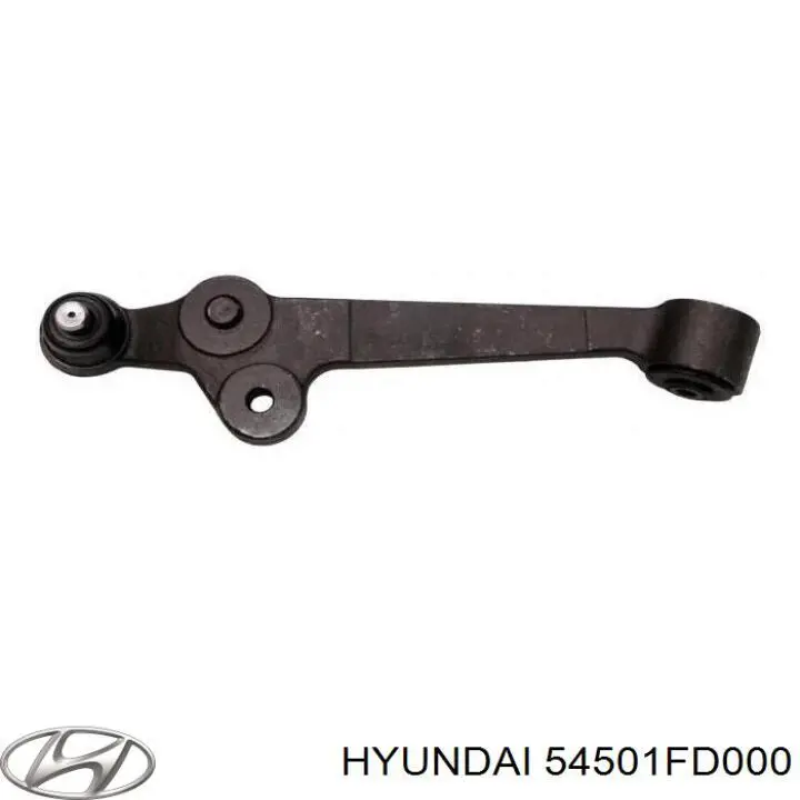 54501FD000 Hyundai/Kia важіль передньої підвіски нижній, правий