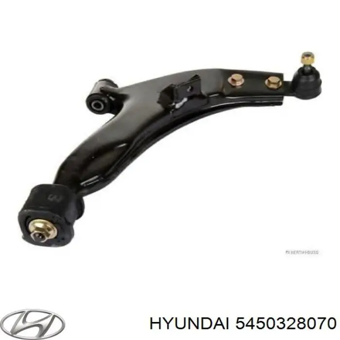 Купити Важіль передньої підвіски нижній, правий Hyundai Lantra I 