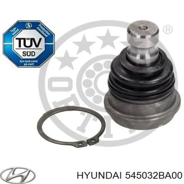 Кульова опора, нижня Hyundai/Kia 545032BA00 ціна, від 11.27 USD