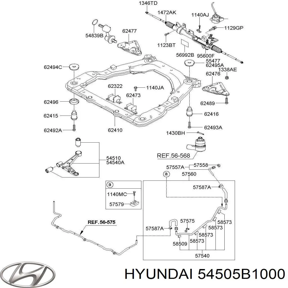 54505B1000 Hyundai/Kia 