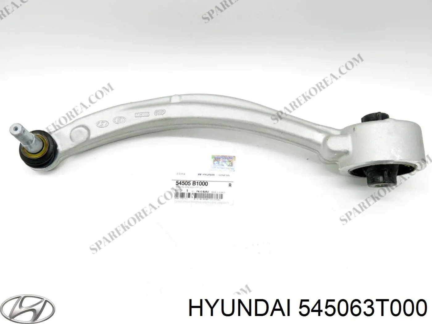 Важіль передньої підвіски нижній, правий 545063T000 Hyundai/Kia