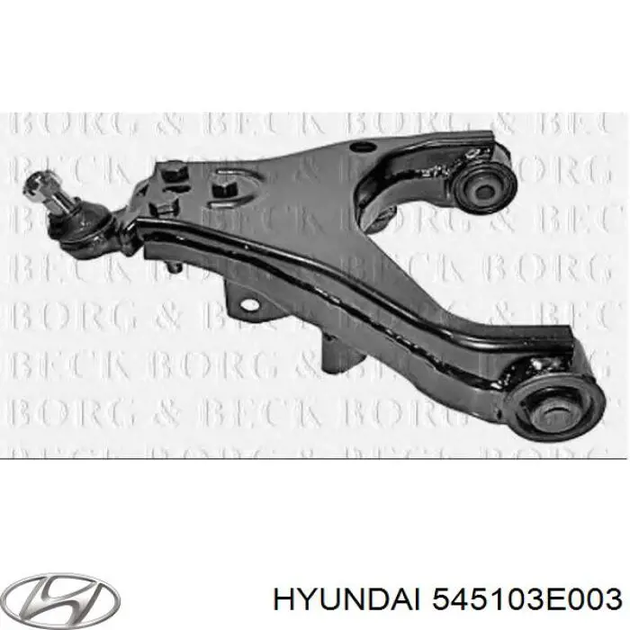 545103E003 Hyundai/Kia Поперечний важіль