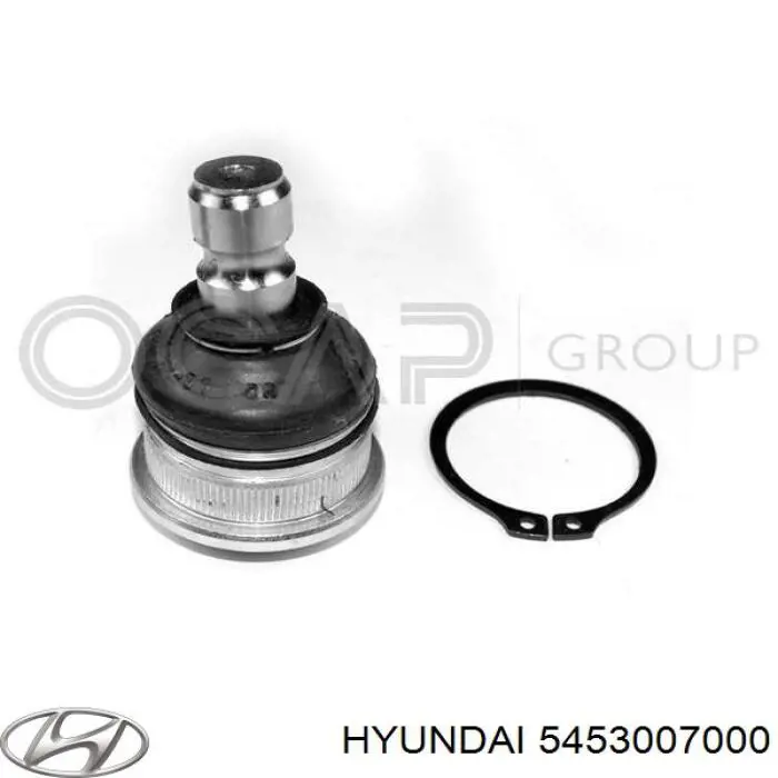 Кульова опора, нижня Hyundai/Kia 5453007000 ціна, від 6.43 USD