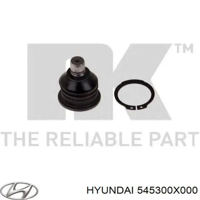 Кульова опора, нижня Hyundai/Kia 545300X000