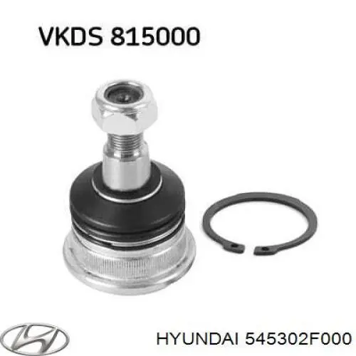 Кульова опора, нижня Hyundai/Kia 545302F000 ціна, від 9.08 USD