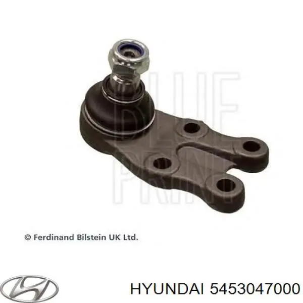 Кульова опора, нижня Hyundai/Kia 5453047000 ціна, від 15.71 USD