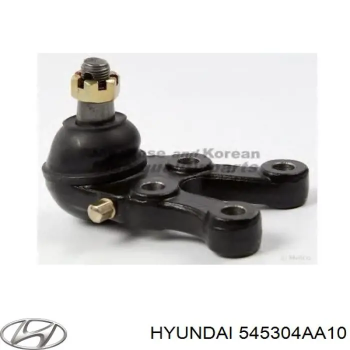 Кульова опора, нижня, ліва Nipparts J4870506